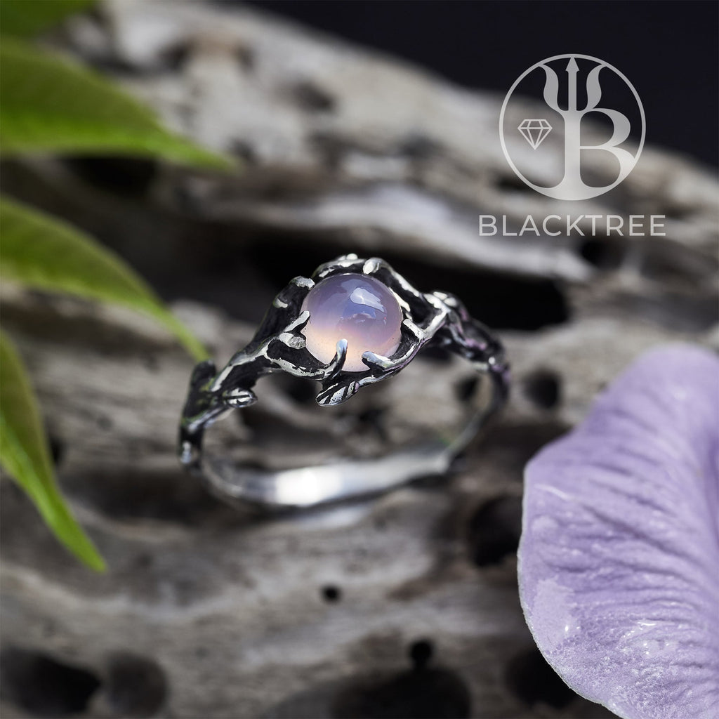 Rose Quartz Ring "April"