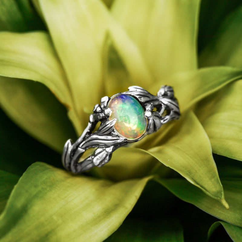 Fire Opal ring