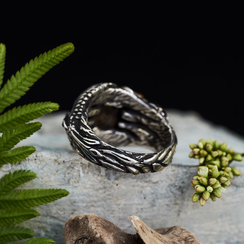 Ammolite Ring "Phoenix"