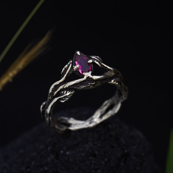 Pink Tourmaline Ring