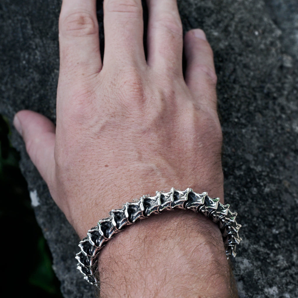 Sterling Silver Men's Bracelet "Nag"
