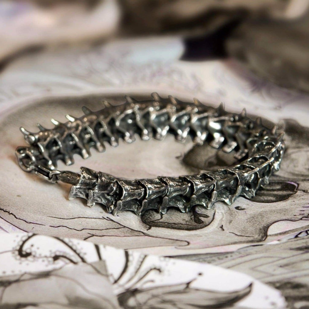 Sterling Silver Men's Bracelet "Nag" - blacktreelab