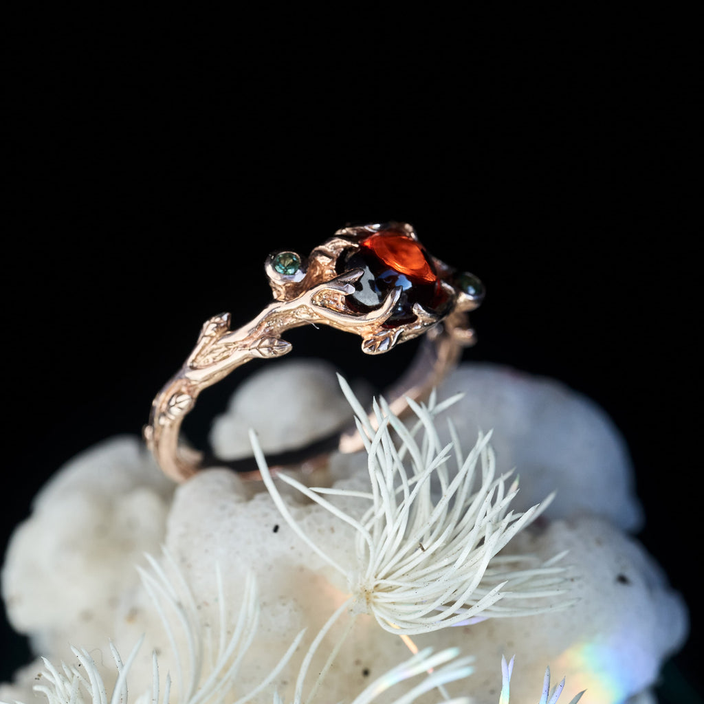 Rose Gold Engagement Ring "Glory"