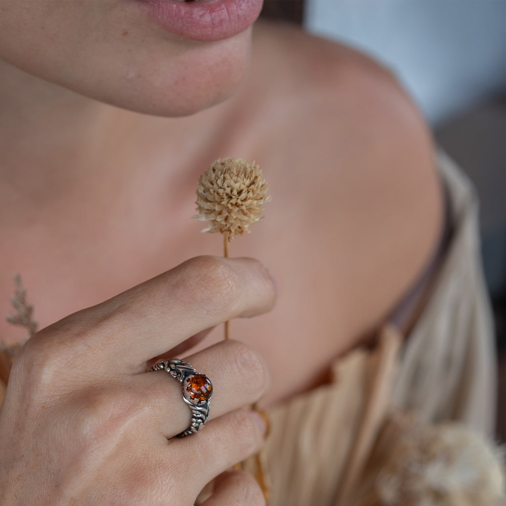 Amber Engagement Ring Ana