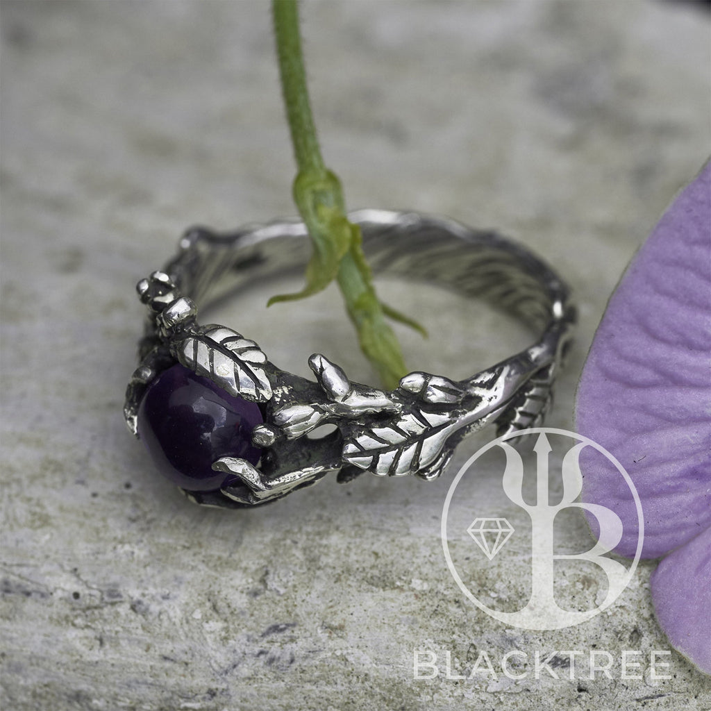 Amethyst Engagement ring "Isla"