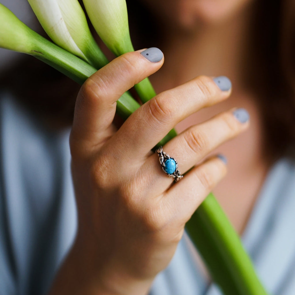 Turquouise ring "Dakota"