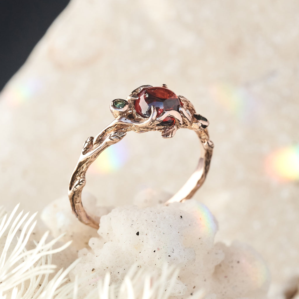 Rose Gold Engagement Ring "Glory"