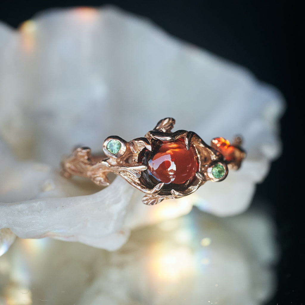 Rose Gold Engagement Ring "Glory"