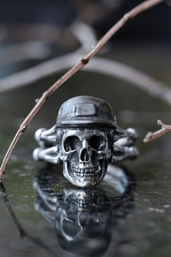 Silver ring Skull Silver Bro