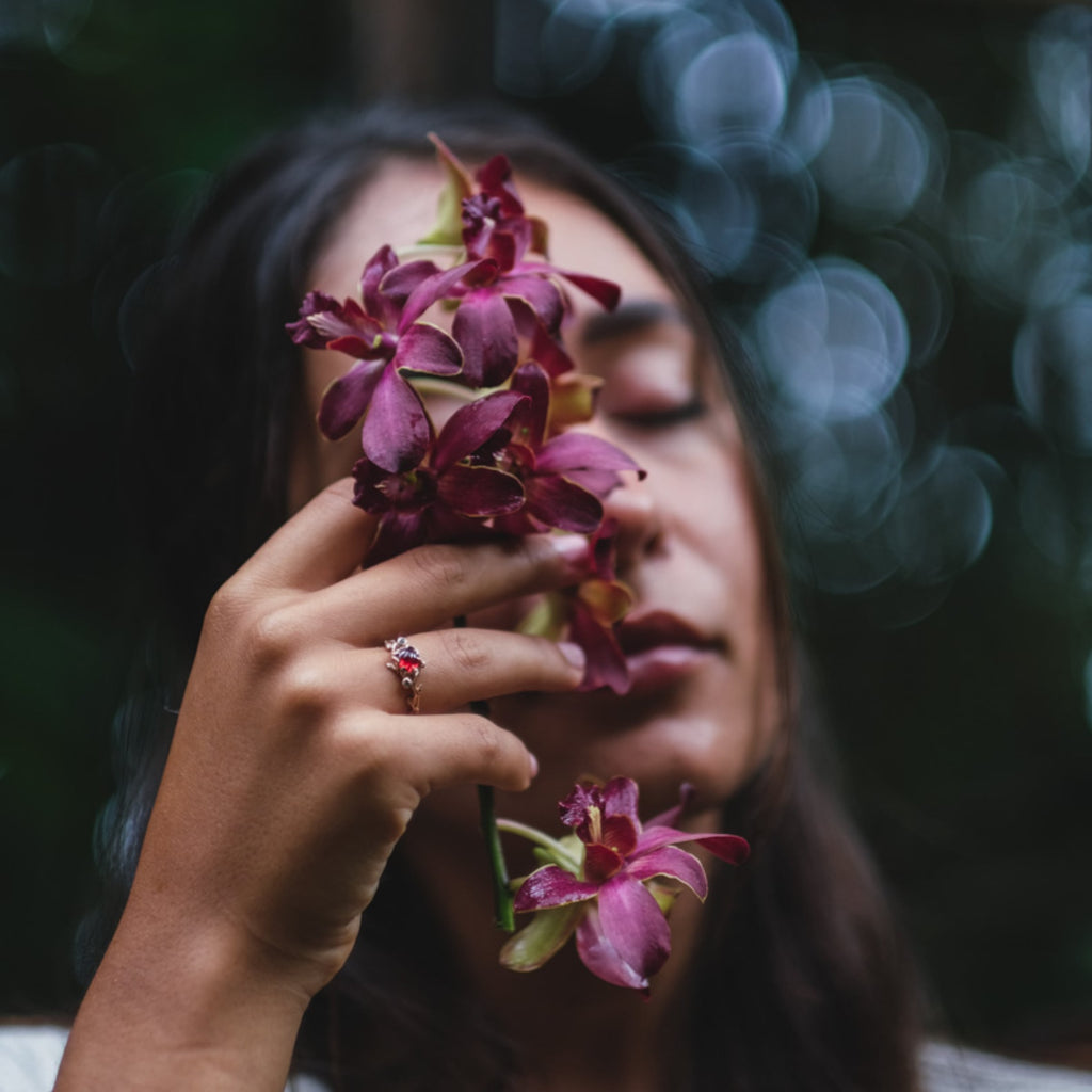 Rose Gold Engagement Ring "Glory"