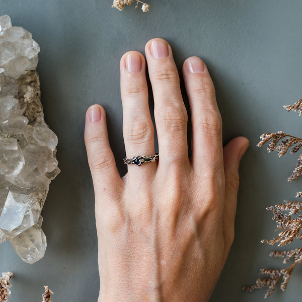 Iolite Ring Sterling Silver on hand