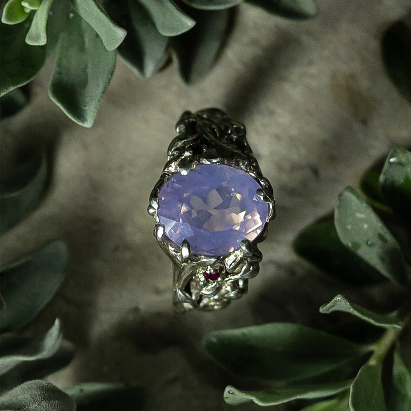 Purple Gemstone Ring Amor