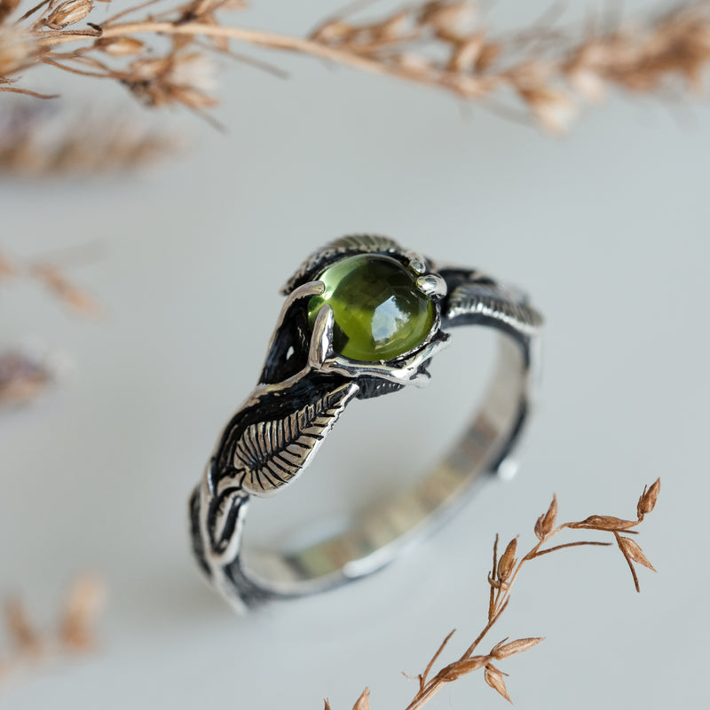 Bohemian Peridot Ring Sylva