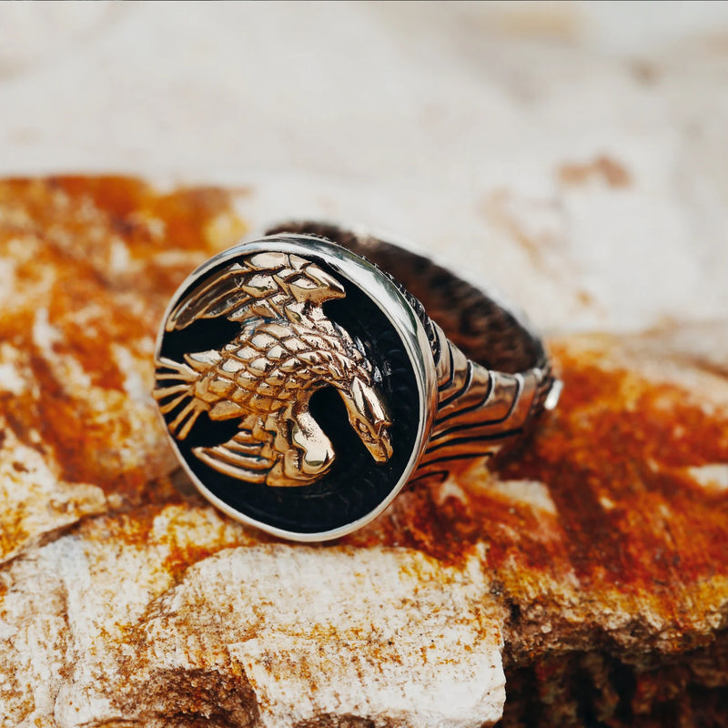 Eagle Ring "Prometheus" by BlackTreeLab