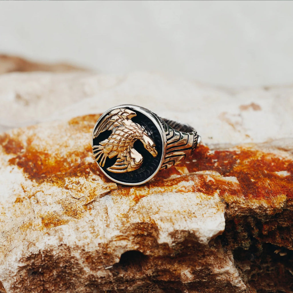 Eagle Ring "Prometheus" by BlackTreeLab