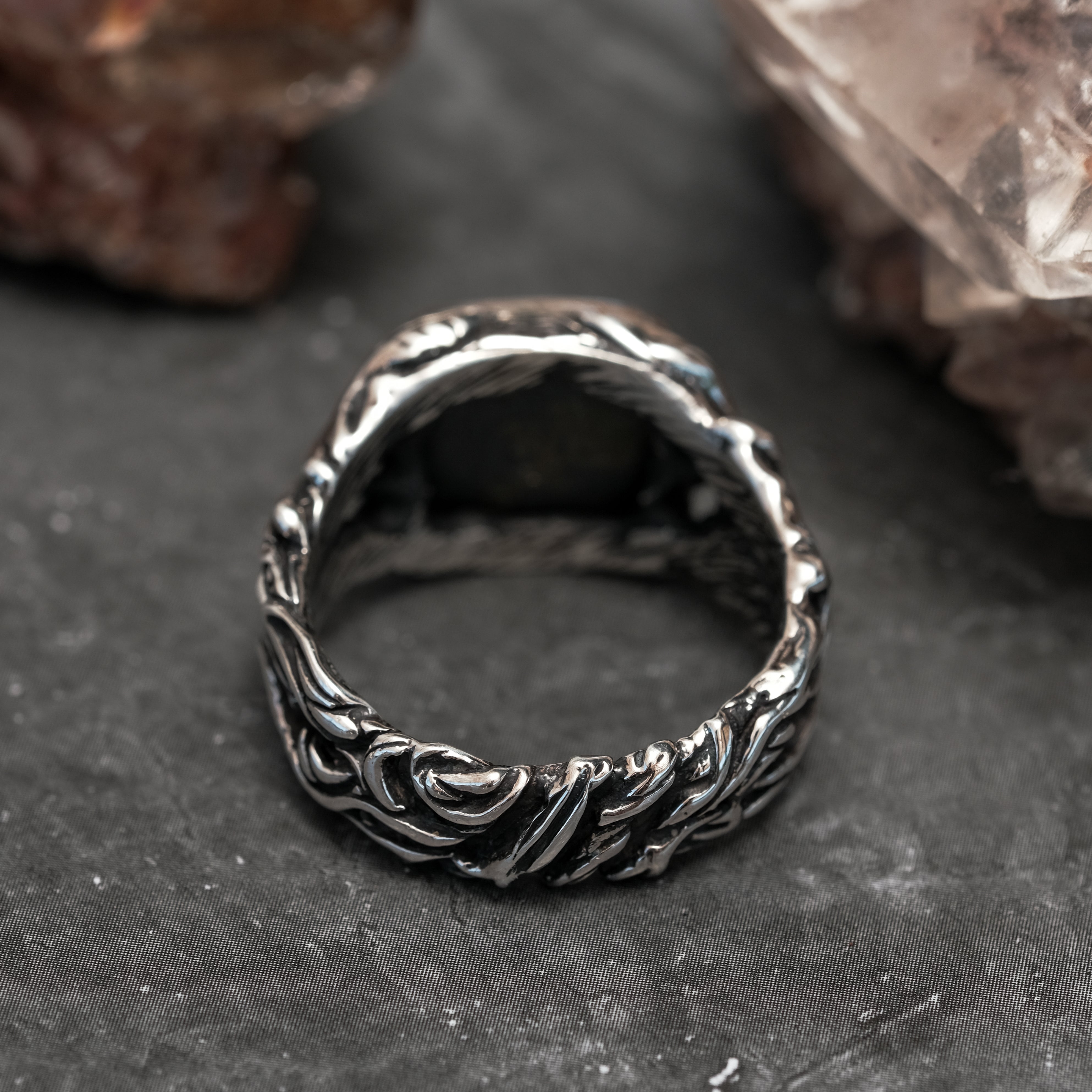Apache Pyrite Ring