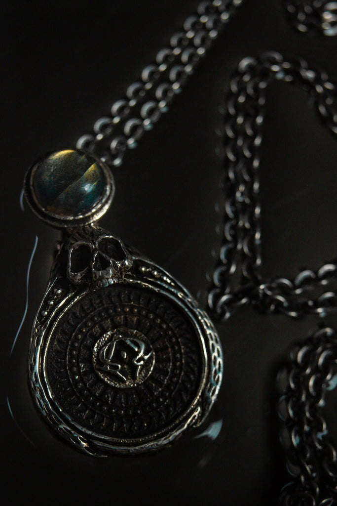 Skull Silver Pendant for Men