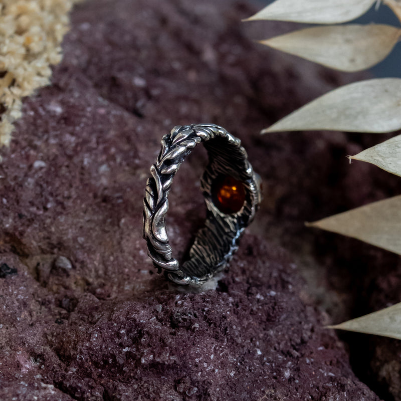 Sterling Silver Engagement Ring Ana