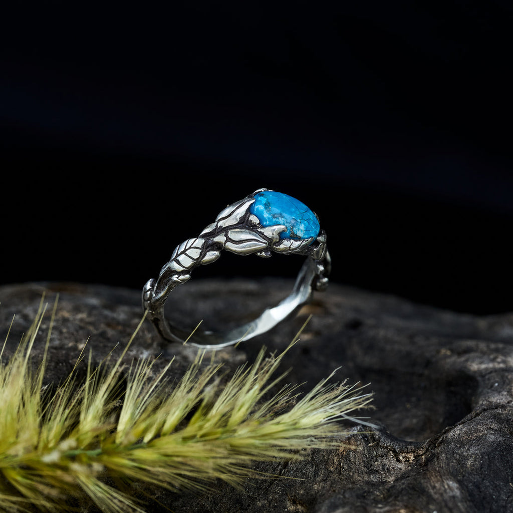 Turquoise Ring "Dakota" by BlackTreeLab