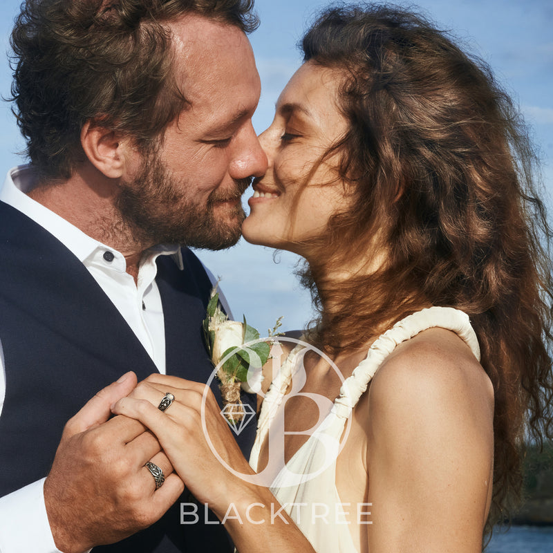 Wedding Ring Set "Wolves"