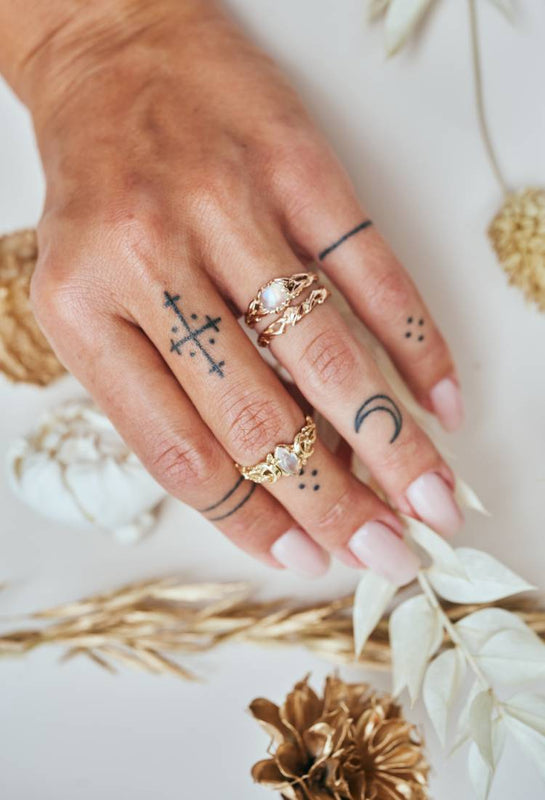 Moonstone Rings