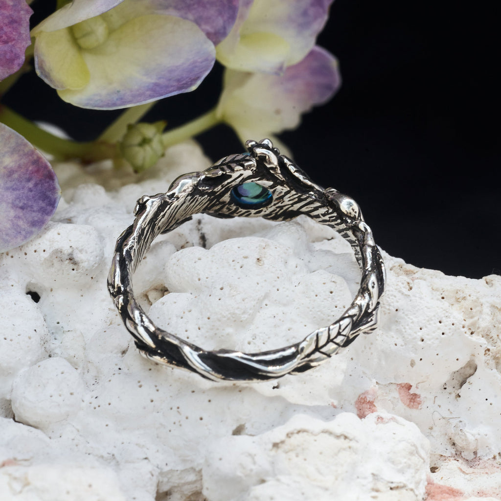 Topaz gemstone ring "Sky" 