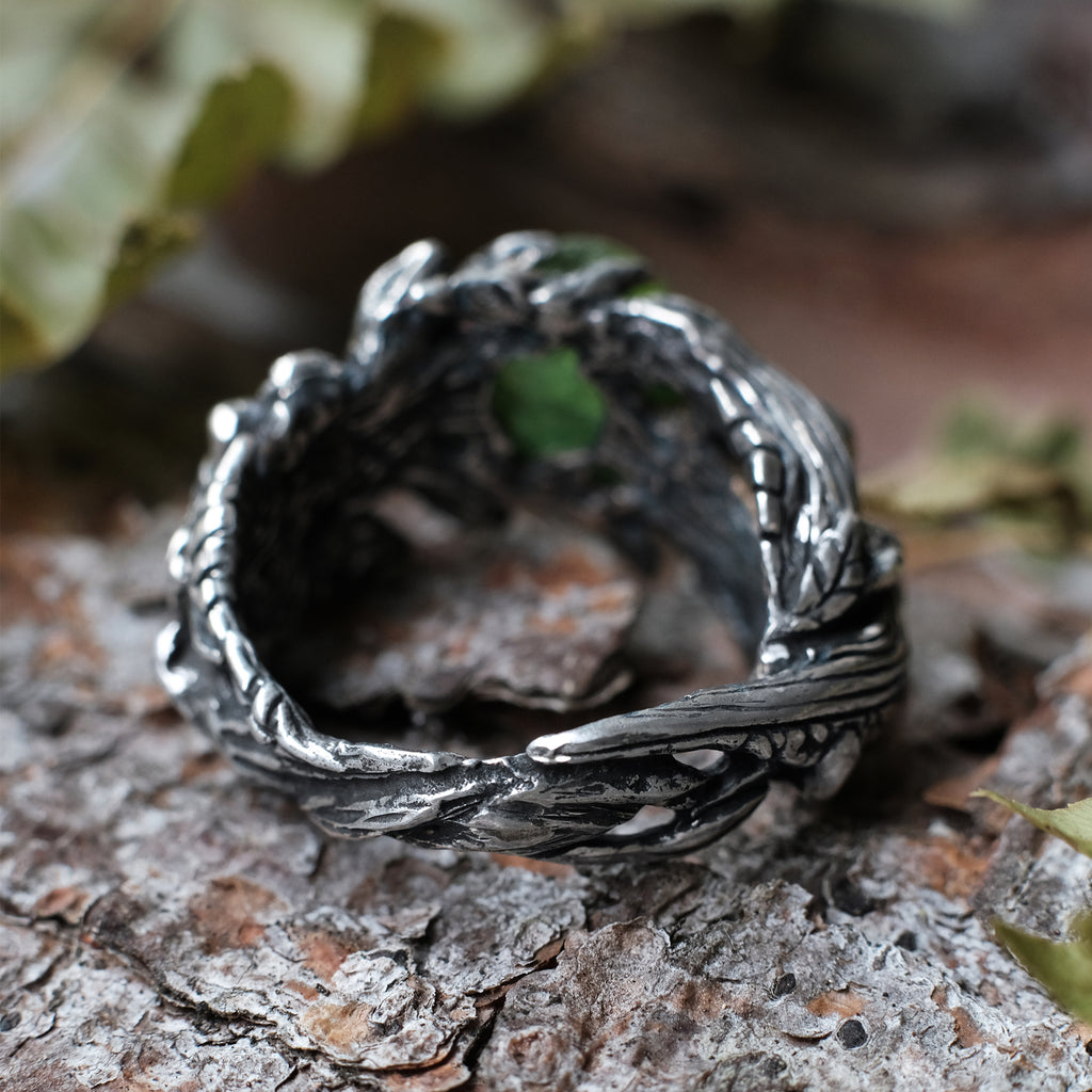 Lizard Ring by BlackTreeLab - backside 
