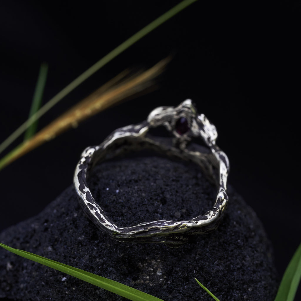 Pink tourmaline ring "Carmen"