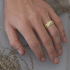 Men's Solid Gold Wedding Band "Soma"