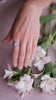 Silver ring “Amor” with Lavender Quartz