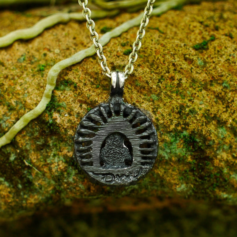 Sterling Silver Ganesh Pendant - blacktreelab