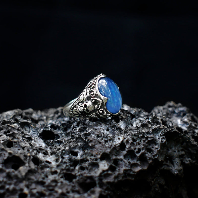 Sterling Silver Kyanite Ring "Elysium" - blacktreelab