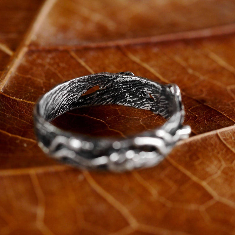 Sterling Silver men's band "Mio" - blacktreelab