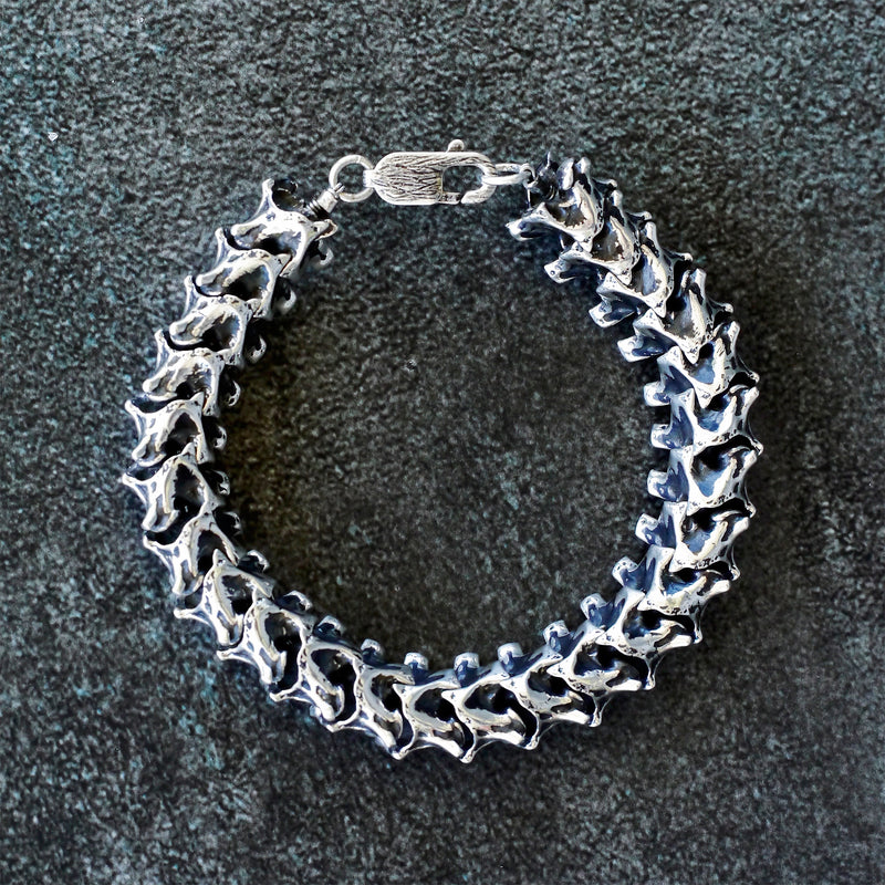 Sterling Silver Men's Bracelet "Nag"