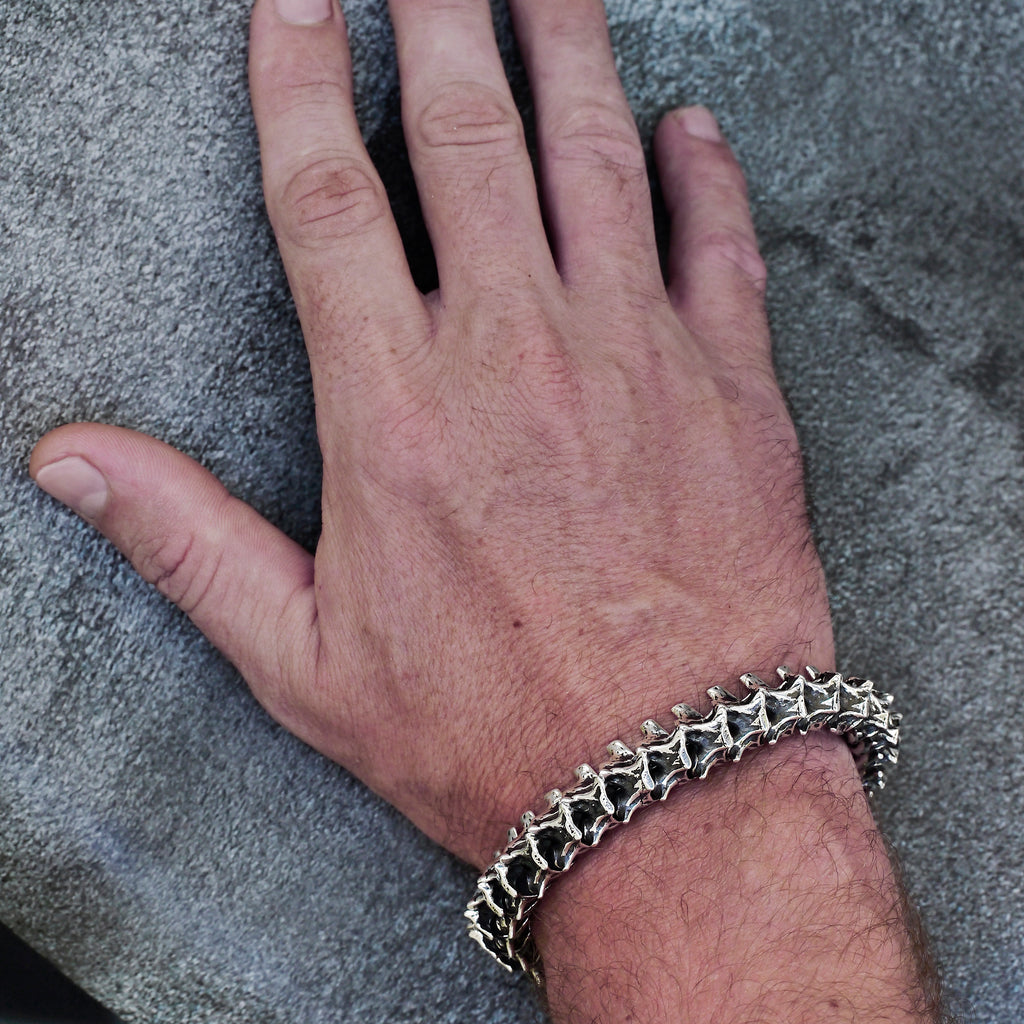 Sterling Silver Men's Bracelet "Nag"