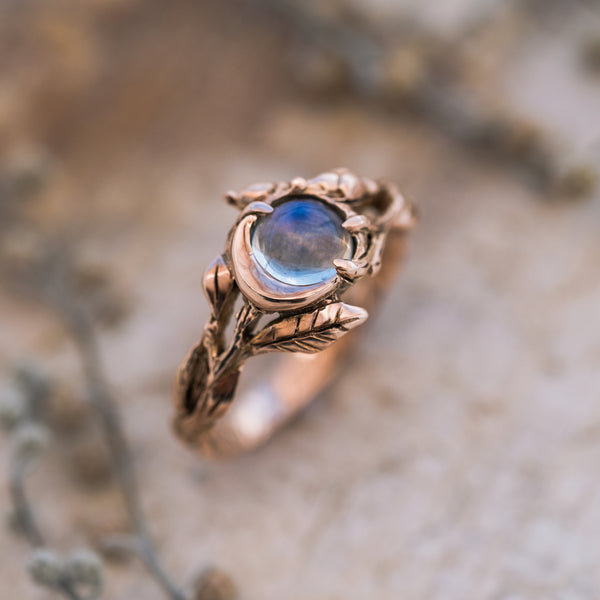 Moonstone Rings