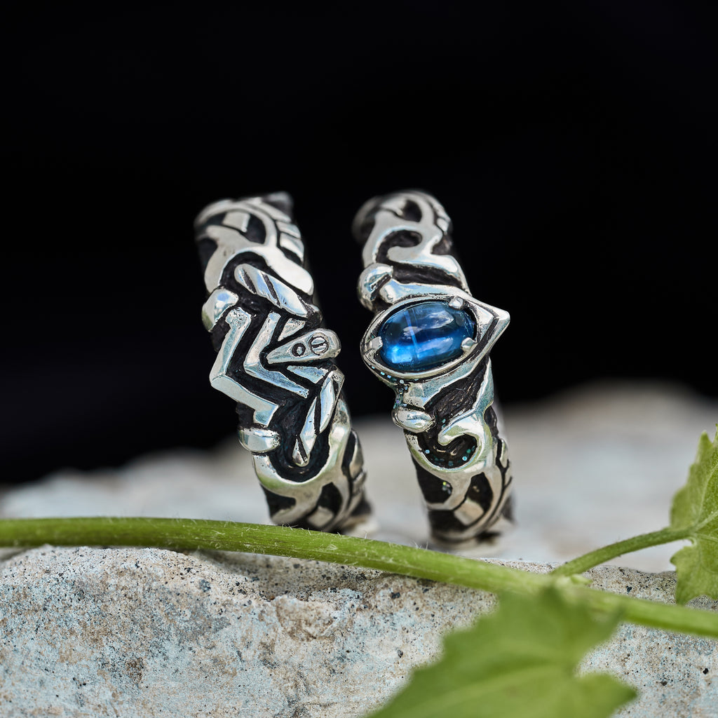 Couple rings set "Alaya"