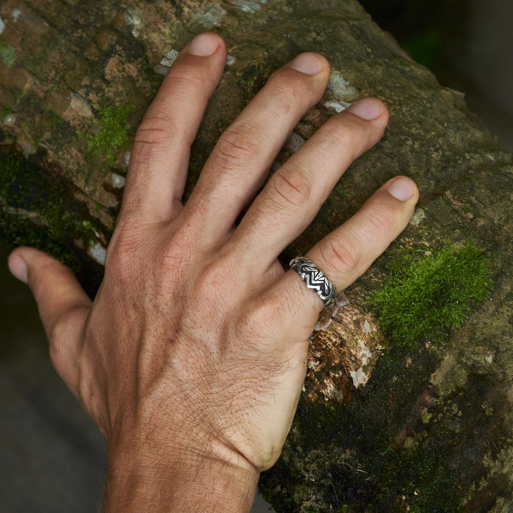 Men's wedding band "Alaya"