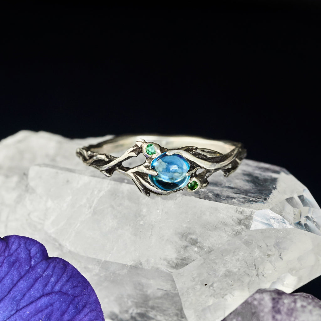 Blue Topaz Ring "Laguna"