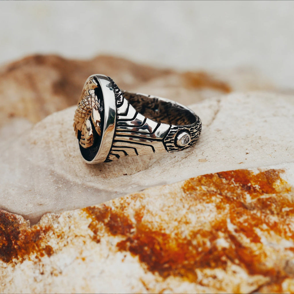 Eagle Ring "Prometheus" by BlackTreeLab