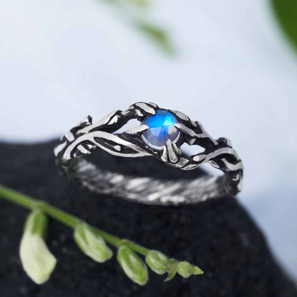 Moonstone engagement ring"Jill"