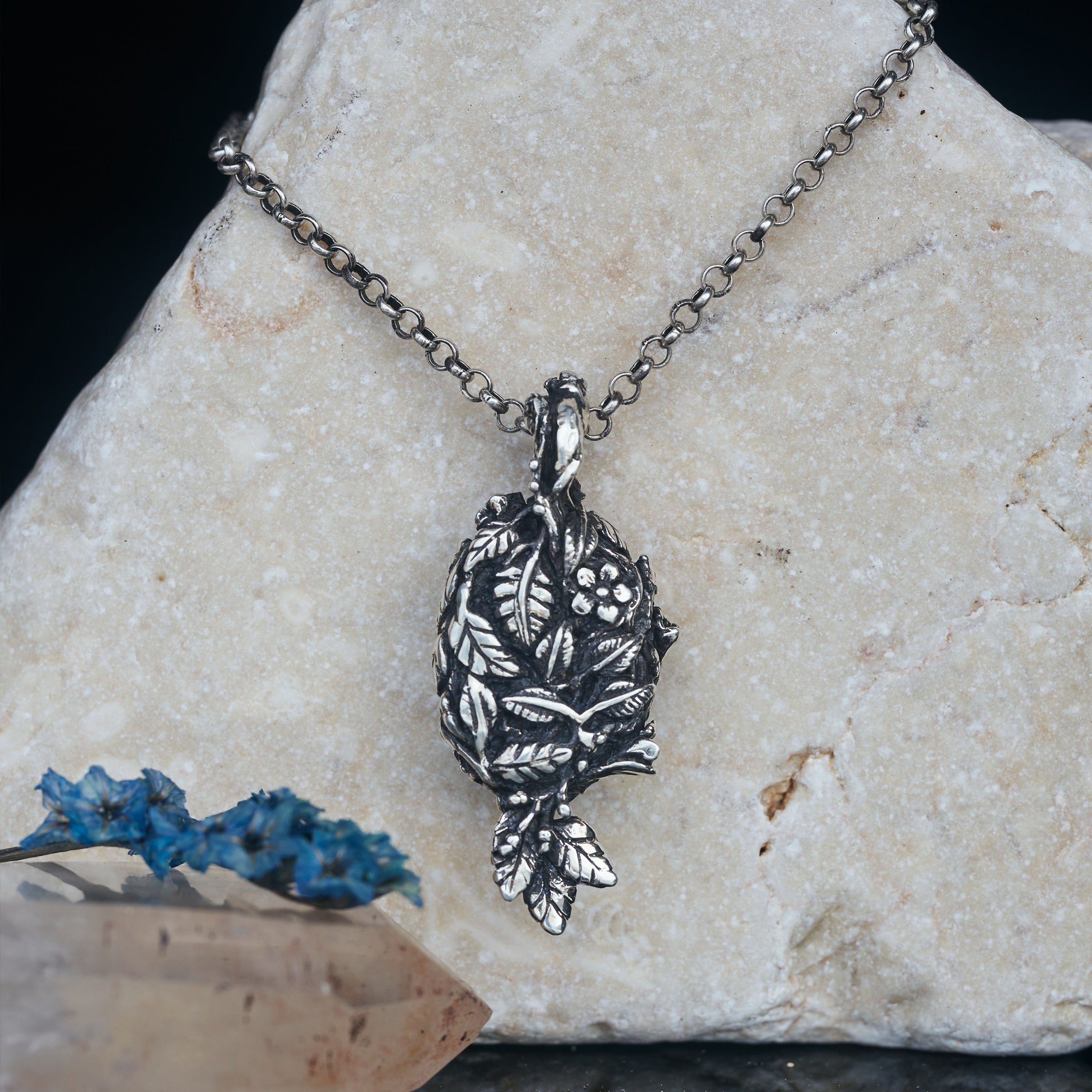 Lapis Lazuli Silver pendant 