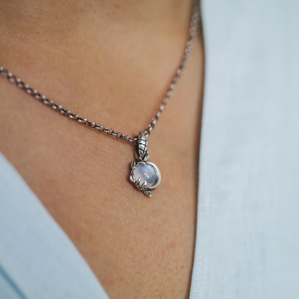 Moonstone Silver Pendant "Luna"