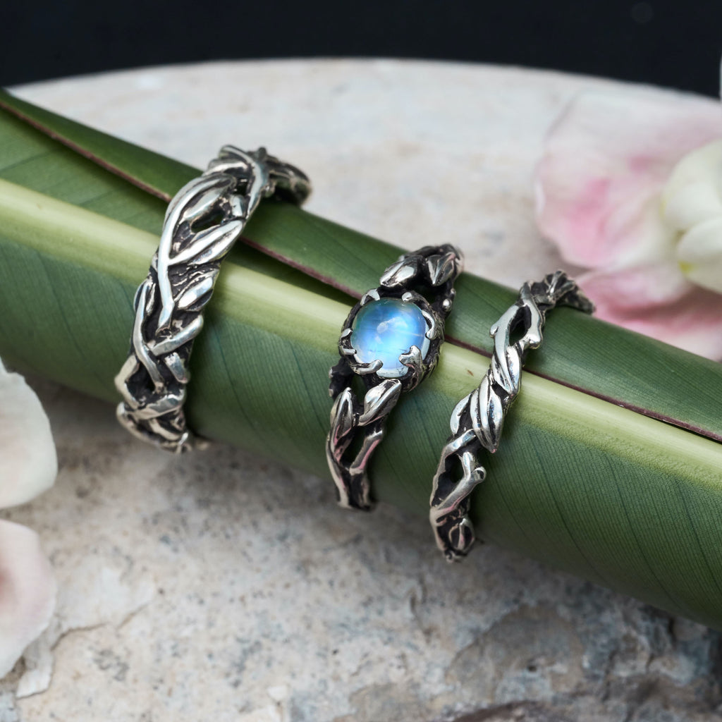 wedding rings set "Louise"