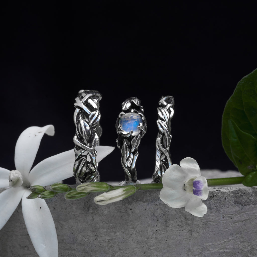 Wedding rings set Louise