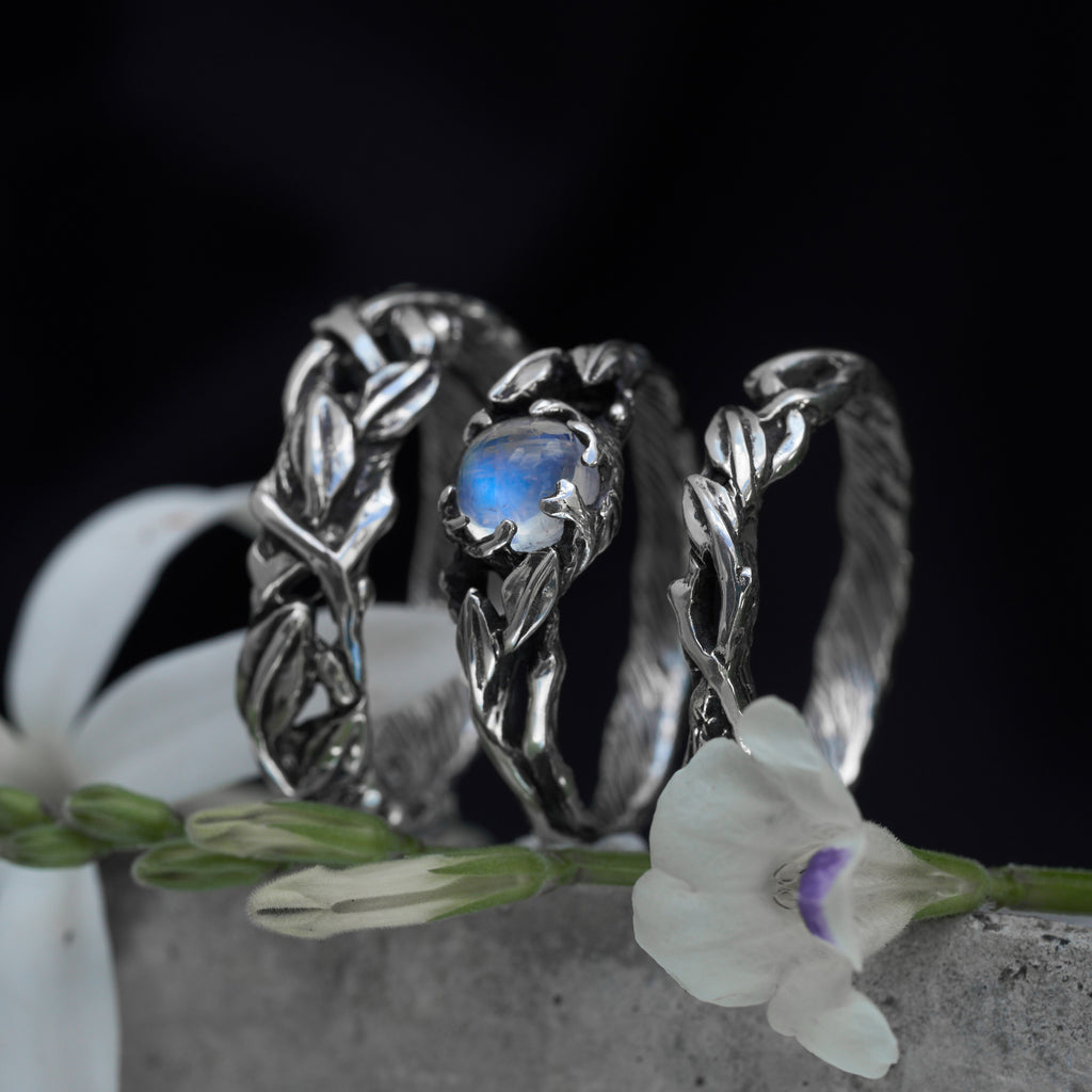 Bridal rings set "Louise"