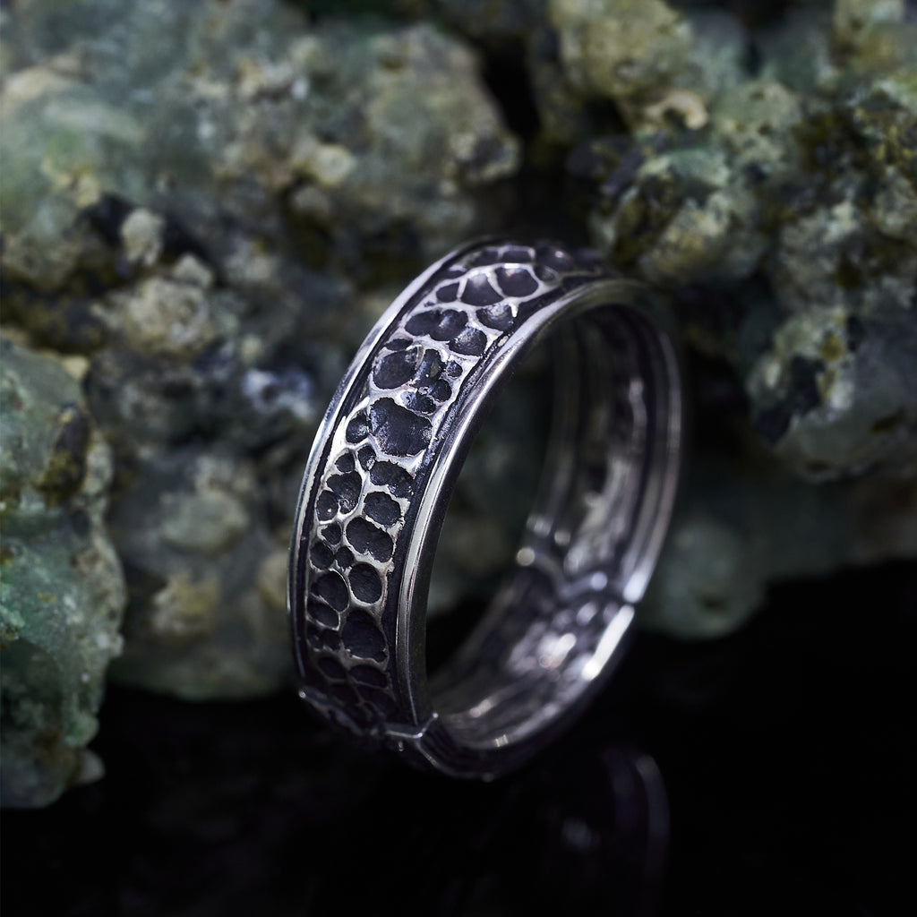 Sterling Silver Men’s wedding ring "Lilian"