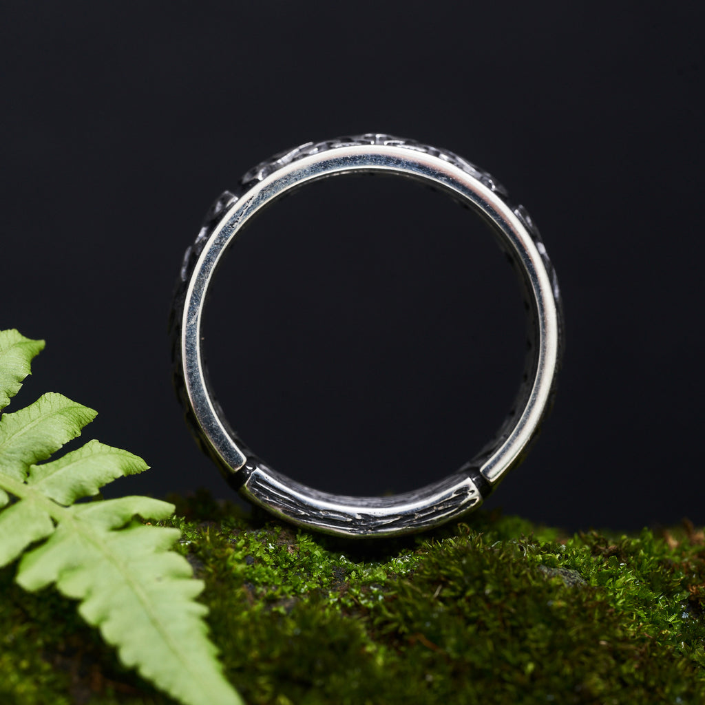 Mens Wedding Ring "Dusk"by BlackTreeLab