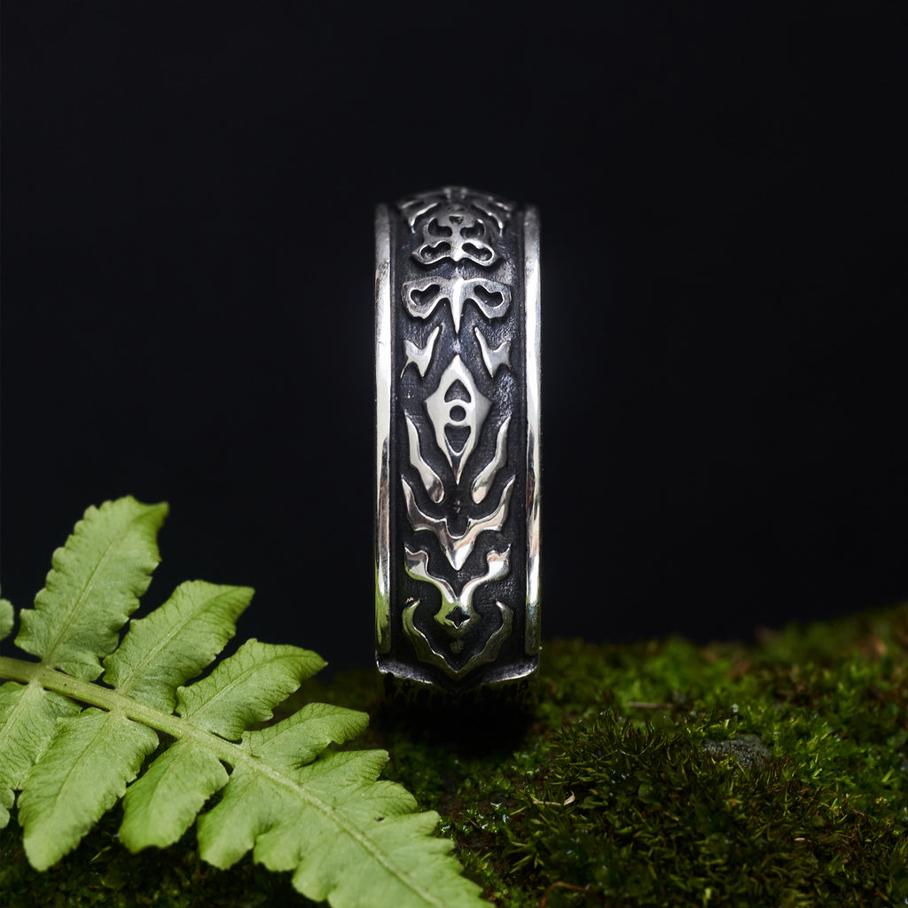 Mens Wedding Ring "Dusk"by BlackTreeLab