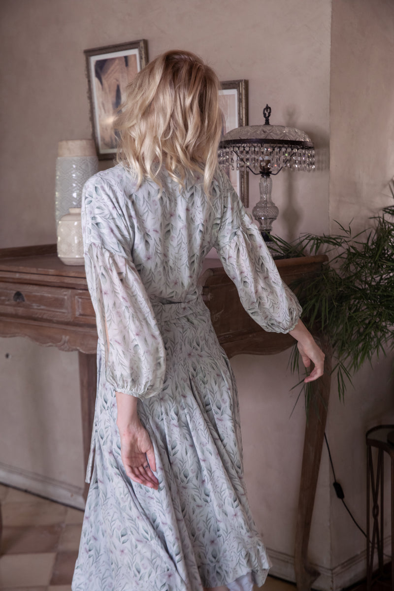 Pure Silk Summer Dress "Primavera"